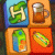 Mahjong Burger Icon